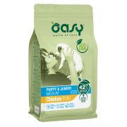 Oasy Puppy&Junior Medium Pollo 3Kg