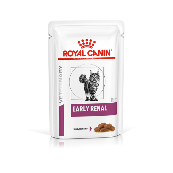 Royal Canin Gatto Veterinary Diet Early Renal straccetti in salsa 85g