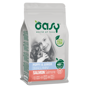 Oasy Puppy Mini One Animal Salmone 2.5Kg