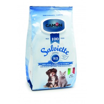 Salviette Detergenti Camon al Talco 100px