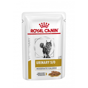 Royal Canin Gatto Veterinary Diet Urinary S/O Moderate Calorie 85g