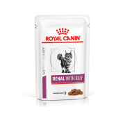 Royal Canin Gatto Veterinary Diet Renal with Beef 85g