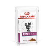 Royal Canin Gatto Veterinary Diet Renal with Fish 85g