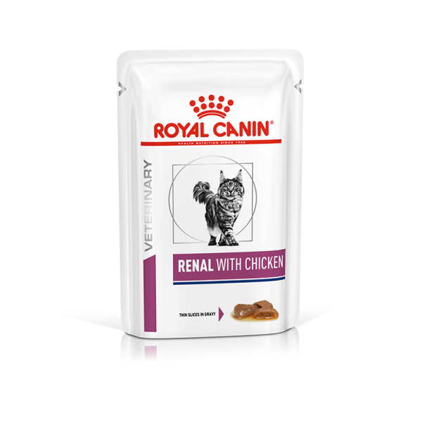 Royal Canin Gatto Veterinary Diet Renal with Chicken 85g