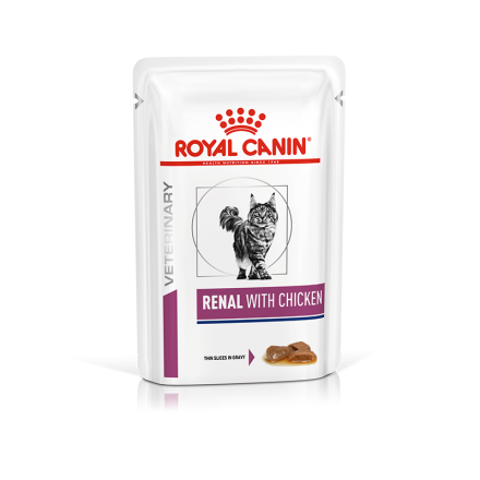 Royal Canin Gatto Veterinary Diet Renal with Chicken 85g