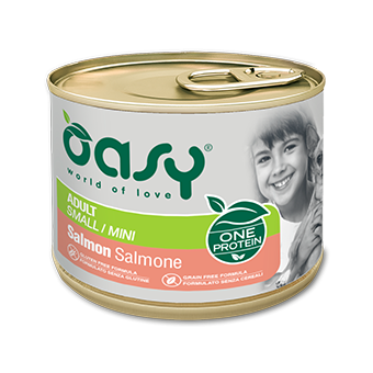 Oasy One Protein Adult Mini Salmone 200gr