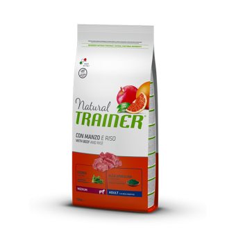 Trainer Natural Adult Medium Manzo 12Kg