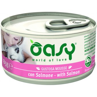 Oasy Gustosa Mousse con Salmone 85g