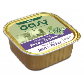 Oasy Delizioso Patè Ricco di Tacchino 150g