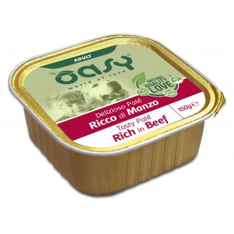 Oasy Delizioso Patè Ricco di Manzo 150g