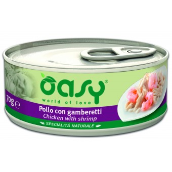 Oasy Specialità Naturali Pollo con Gamberetti 150g