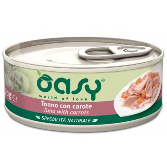 Oasy Specialità Naturali Tonno con Carote 150g