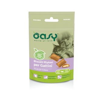 Oasy Biscotti Ripieni per Gattini 60g