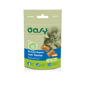 Oasy Biscotti Ripieni con Tonno 60g