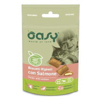 Oasy Biscotti Ripieni con Salmone 60g