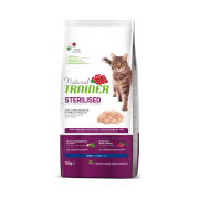 Natural Trainer Sterilised Adult con Carni Bianche 10Kg