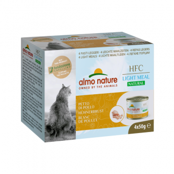 Almo HFC Natural Light Meal Petto di Pollo 4X50g