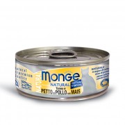 Monge Natural Tonno e Petto di Pollo con Mais 80g