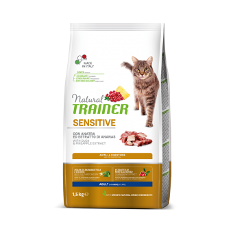 Natural Trainer Sensitive Adult con Anatra 1.5Kg