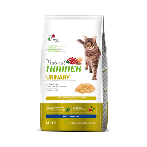 Natural Trainer Urinary Adult con Pollo 1.5Kg