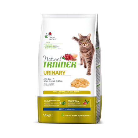 Natural Trainer Urinary Adult con Pollo 1.5Kg