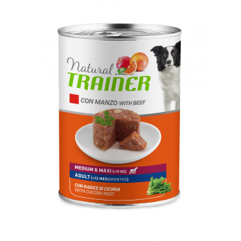 Natural Trainer Maintenance Adult Medium&Maxi con Manzo 400g