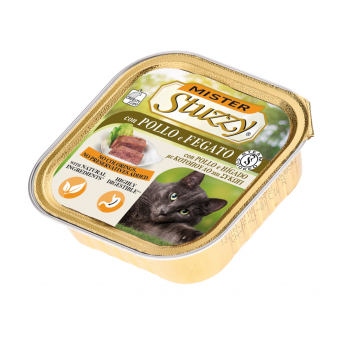 Mister Stuzzy Gatto con Pollo e Fegato 100g