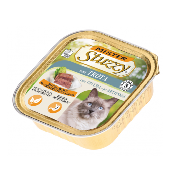 Mister Stuzzy Gatto con Trota 100g