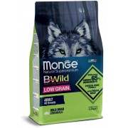 Monge BWild Low Grain Adult All Breeds Cinghiale 2.5Kg