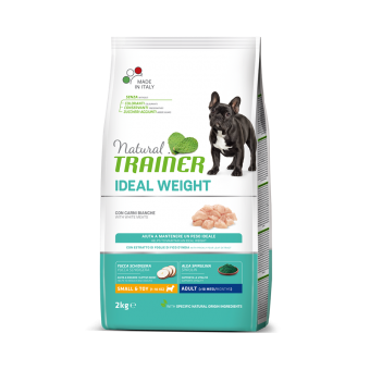 Trainer Natural Adult Mini Ideal Weight con Carni Bianche 2Kg