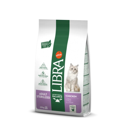 Libra Gatto Adult Sterilized con Pollo 8Kg