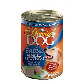 Special Dog Patè con Agnello e Tacchino 400g