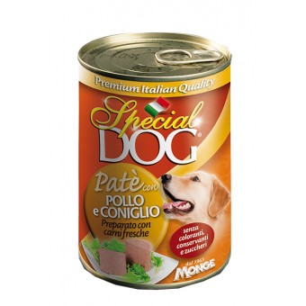 Special Dog Patè con Pollo e Coniglio 400g