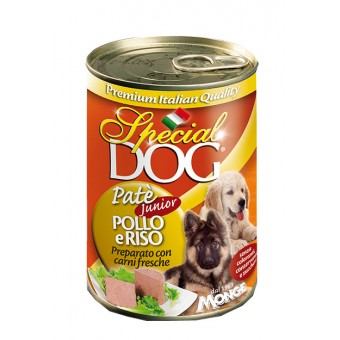Special Dog Patè Junior Pollo e Riso 400g
