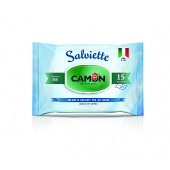Salviette Detergenti Delicate per Occhi Aloe 15px