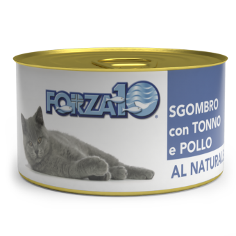 Forza10 Cat Sgombro con Tonno e Pollo al Naturale 75g