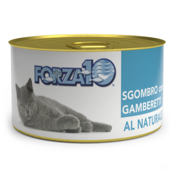 Forza10 Cat Sgombro con Gamberetti al Naturale 75g