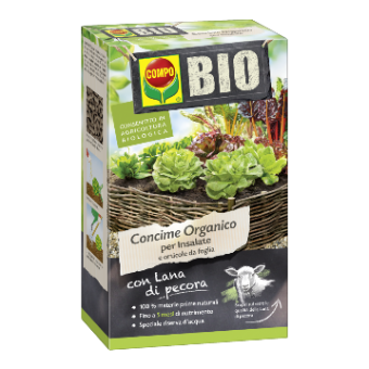 Compo Bio Concime Organico per Insalate e Orticole da foglia 750g