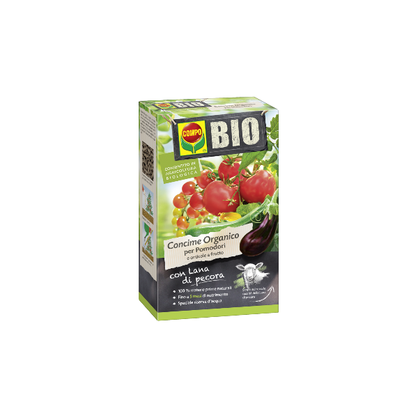 Compo Bio Concime Organico per Pomodori e orticole da frutto 750g