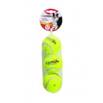 Palle da tennis con squeaker 3px