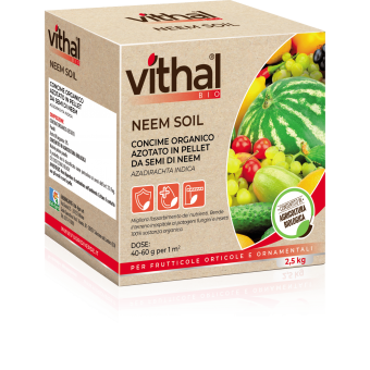 Vithal Neem Soil Concime Organico Azotato 2.5Kg