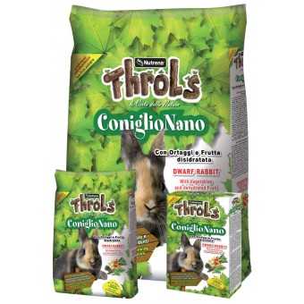 Mangime Throls Coniglio Nano 2.5Kg