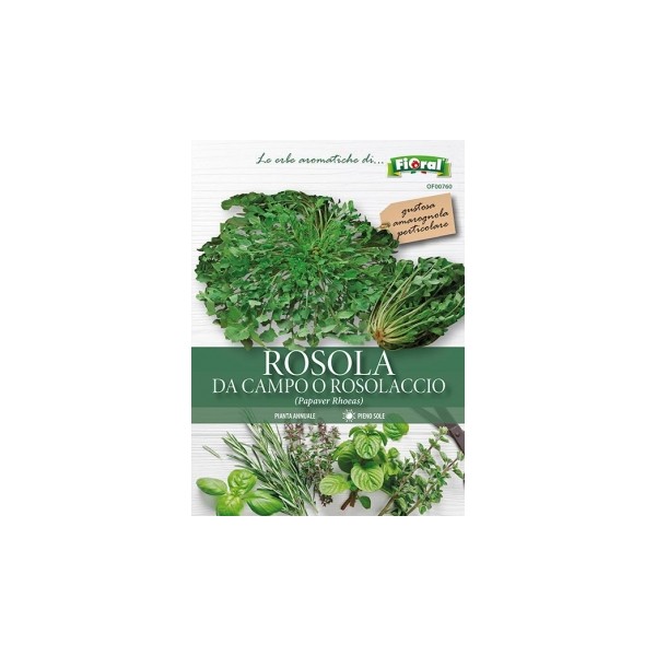 Busta Fioral Rosola da Campo o Rosolaccio 2g