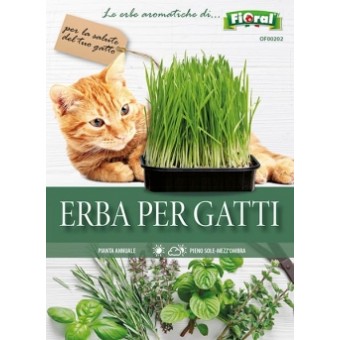 Busta Fioral Erba per Gatti 3g