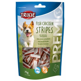 Snack Premio Fish Chicken Stripes 75g