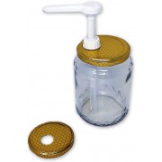 Dispenser dosatore per Miele con 2 tappi