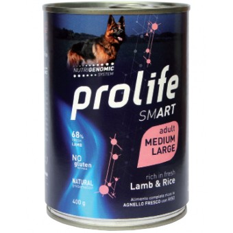 Prolife Smart Adult Medium/Large Lamb&Rice 400g