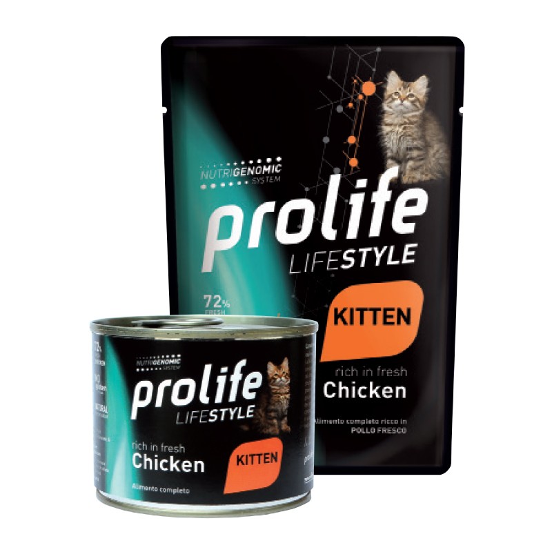Busta Prolife Cat Lifestyle Kitten Chicken 85g Busta Prolife Cat Lifestyle Kitten Chicken 85g