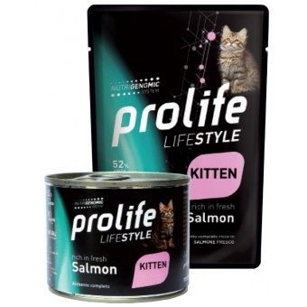 Busta Prolife Cat Lifestyle Kitten Salmon 85g