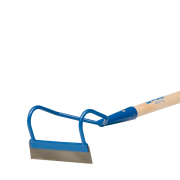 Sarchiatore a 2 braccia con lama intercambiabile in acciaio carbonio lucidato e manico in faggio cm 120
